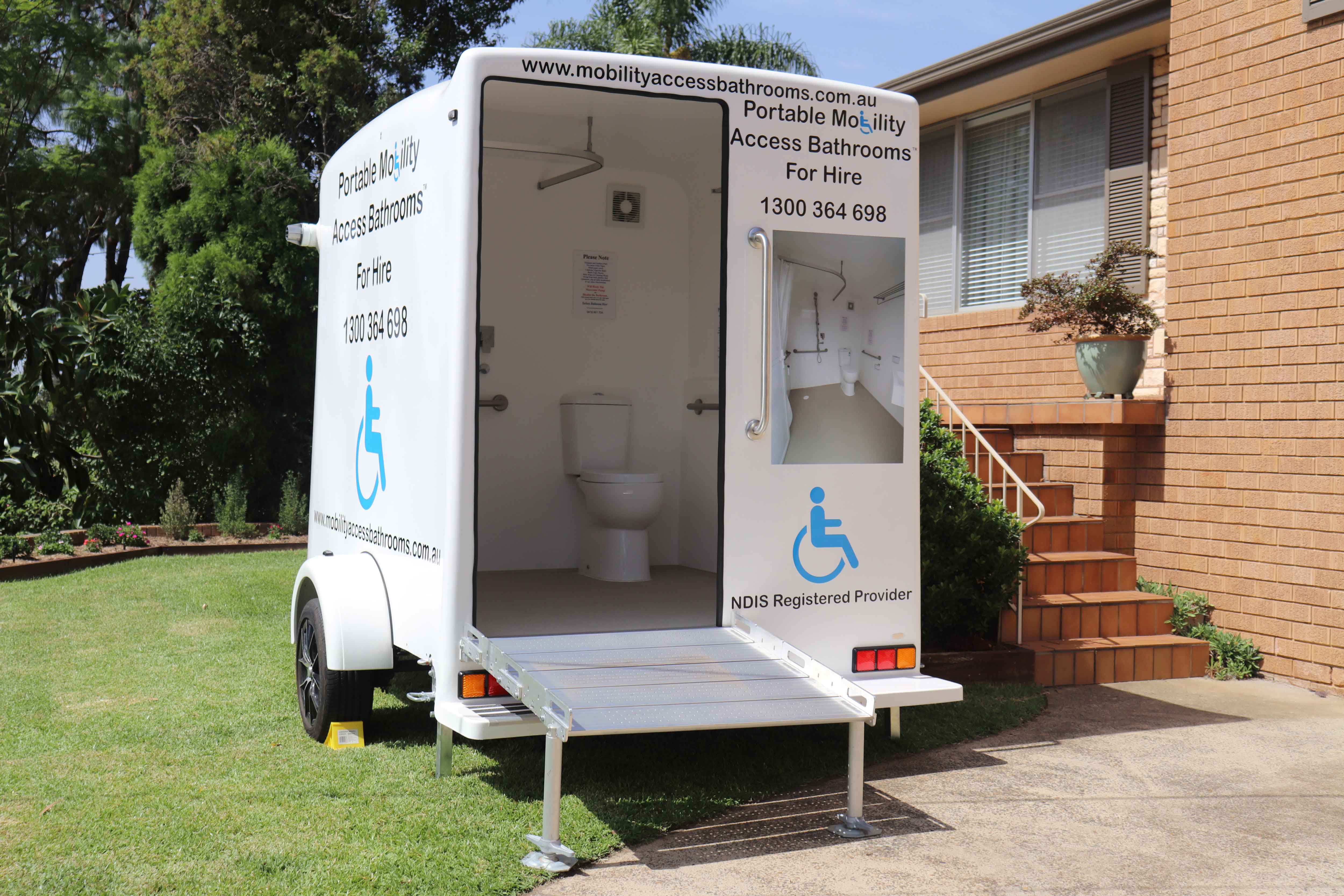 Portable Bathrooms Gallery at Sydney Bathroom HirePortable Mobility